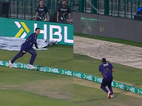 PSL: Quetta Gladiators’ Rossouw & Saqib’s Stunning Catch Goes Viral